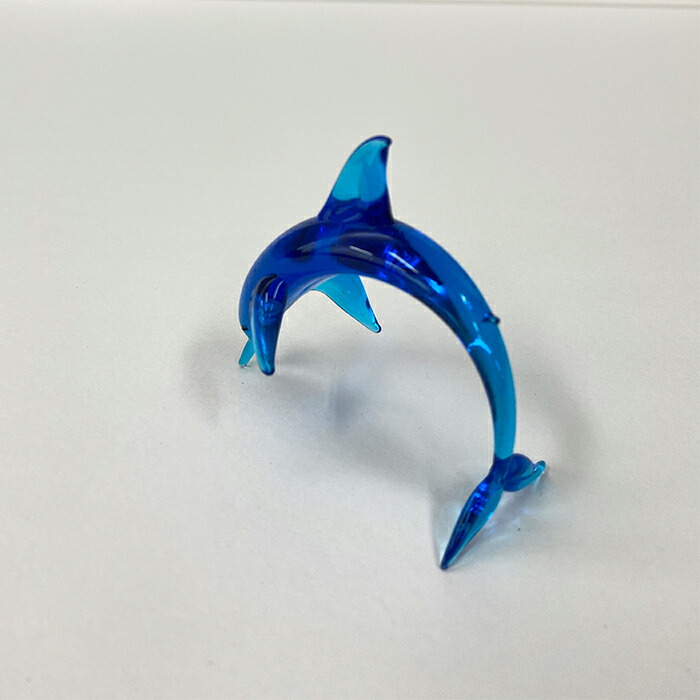 楽天市場】ベネチアガラス イルカ 置物 イタリア製 ムラーノ島