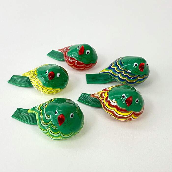 楽天市場】ベネチアングラス 鳥 置物 イタリア製 ムラーノ島