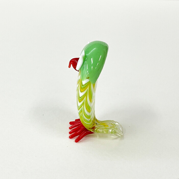 楽天市場】ベネチアングラス フクロウ 置物 イタリア製 ムラーノ島