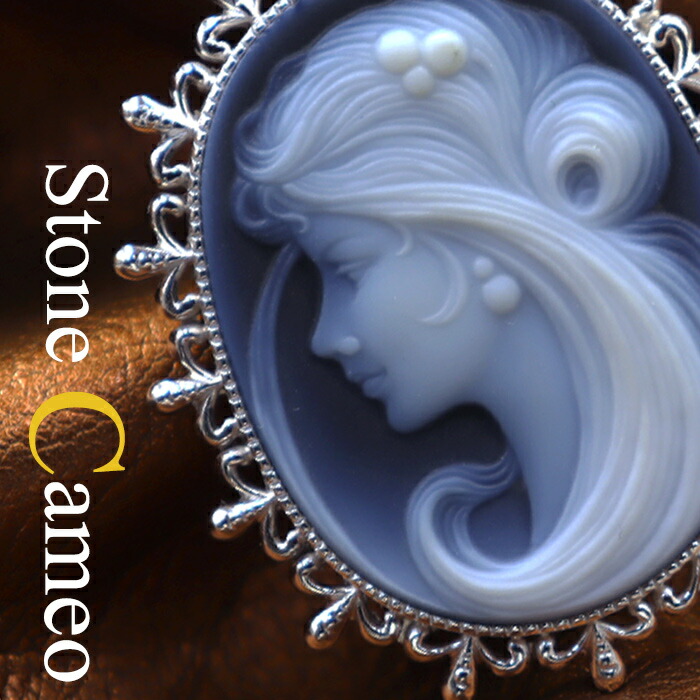 楽天市場】メノウカメオブローチ ネックレス 美しい女性人物像 BIGBANG