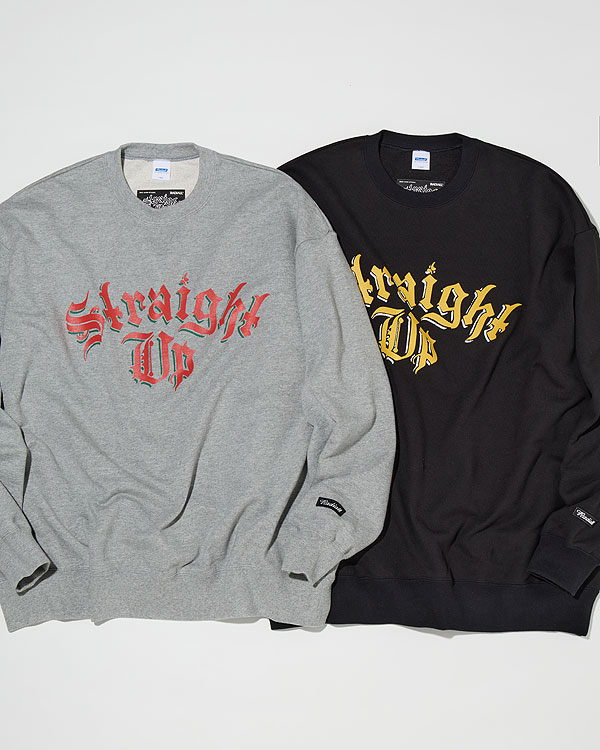 楽天市場】RADIALL ラディアル Straight Up - CREW NECK SWEATSHIRT L