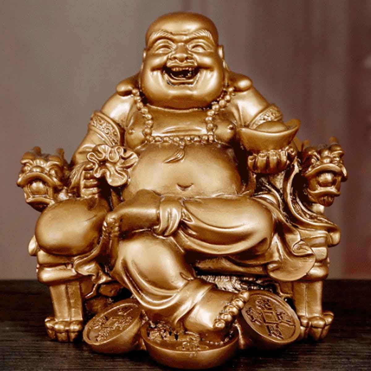 楽天市場】【10日限定│最大10％オフクーポン】布袋尊 布袋様 龍 椅子