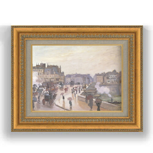 肉筆油彩画【パリ風景画】直筆サインあり 作者不詳 肉筆油彩画【パリの