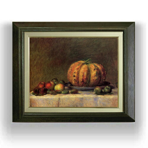絵画 インテリア 油絵 uF6-062004 静物 果物と器
