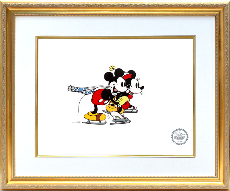 ディズニーセル画 ミッキーのラナウェイ.ブレーン/パラダイス