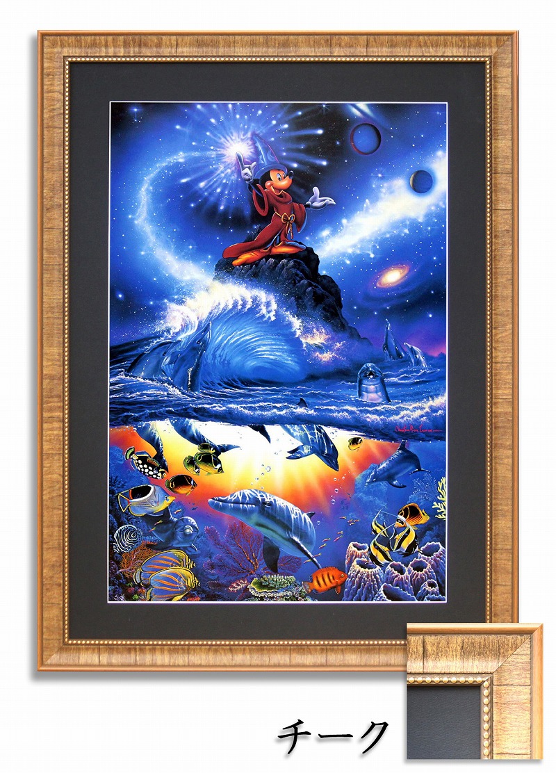 楽天市場】ラッセン ディズニー アートポスター「ミッキーマウス