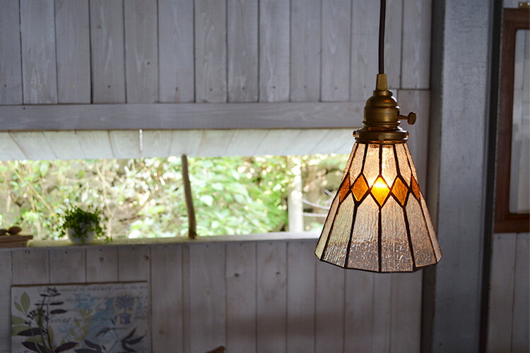 アートワークスタジオ ステンドグラス ペンダントブレイク シーリング
