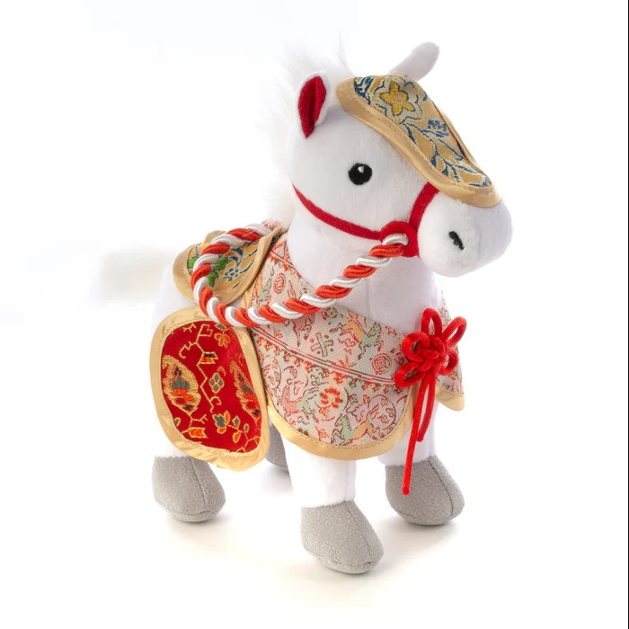 楽天市場】龍村美術織物 干支 午 馬 マスコット ぬいぐるみ 2026 年