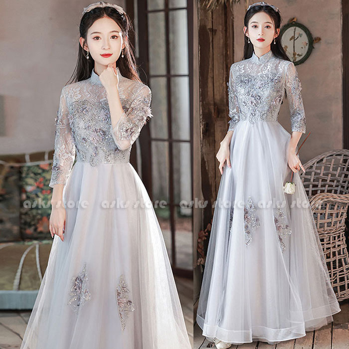 楽天市場】フォーマルドレス ブライズメイド チャイナ風 ワンピース