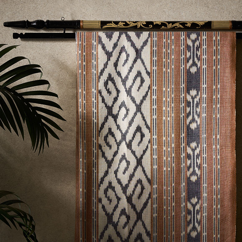 楽天市場】イカット タペストリー ウォールデコレーション 約 W 234cm