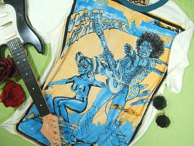 楽天市場】Jimi Hendrix 懐かし未来系？！ジミ・ヘンドリックスT