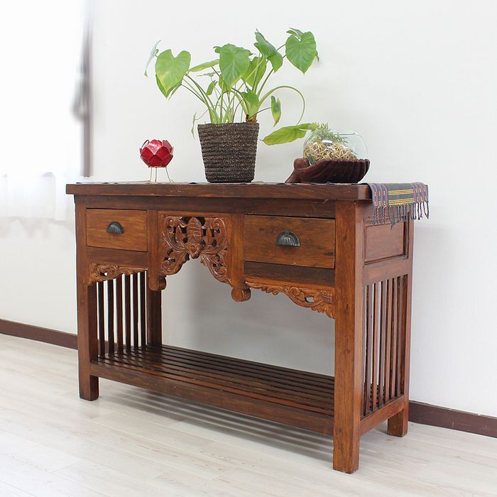 楽天市場】【在庫処分セール】アンティーク コンソールテーブル