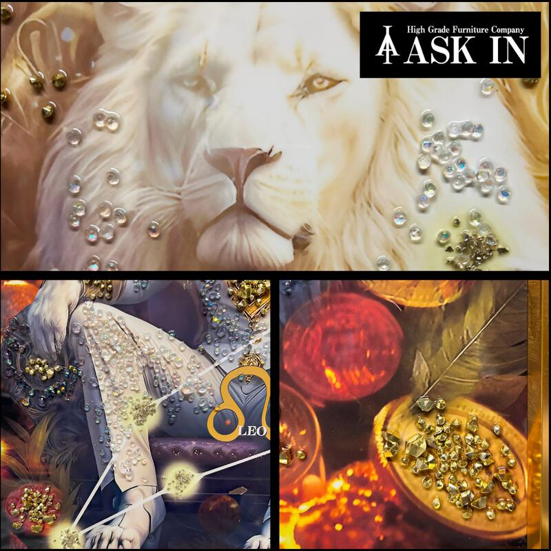 楽天市場】クリスタルアート ガットイット 41x61cm ライオン キング