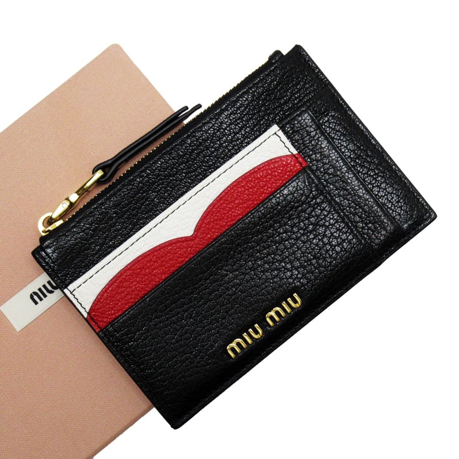 miumiu ミュウミュウ ボクシンググローブ 黒白 収納ケース付き