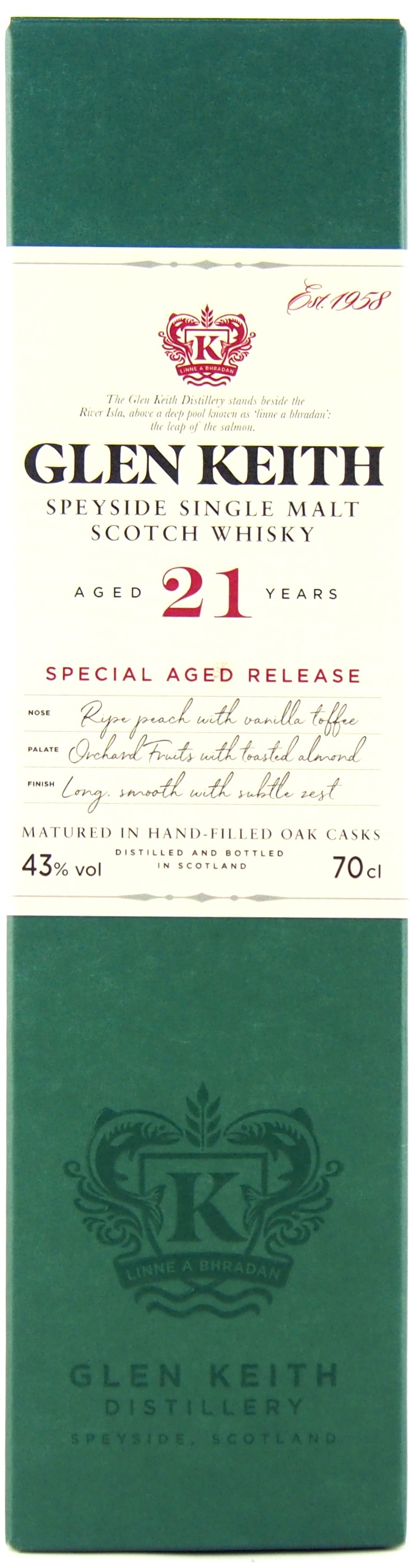 楽天市場】グレンキース 21年（Glen Keith aged 21 years） 700ml 43