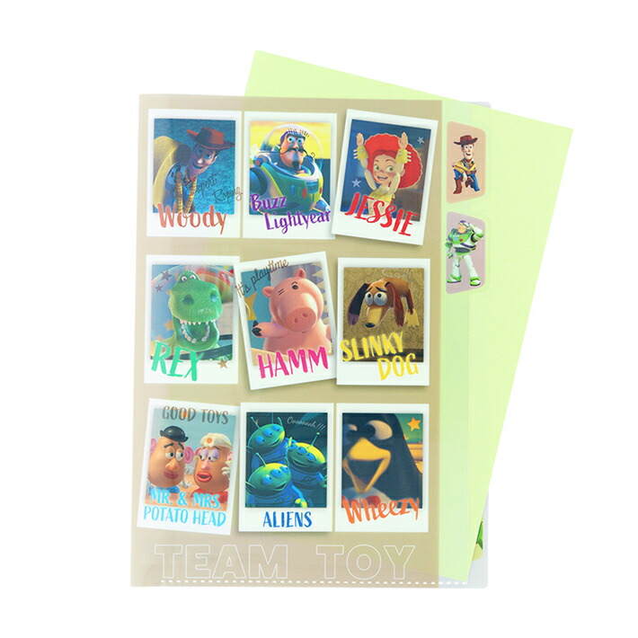 楽天市場】ディズニー トイ・ストーリー ダイカットクリアファイル 5P