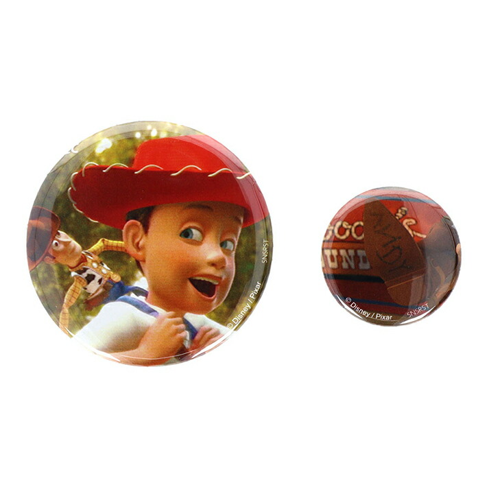 楽天市場】ディズニー トイ・ストーリー 缶バッジ2個セット 10種類の