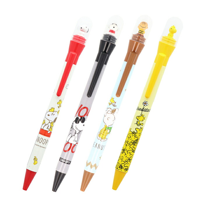 楽天市場】スヌーピー くるくるドームペン2 シャープペン 0.5mm 4柄 [M