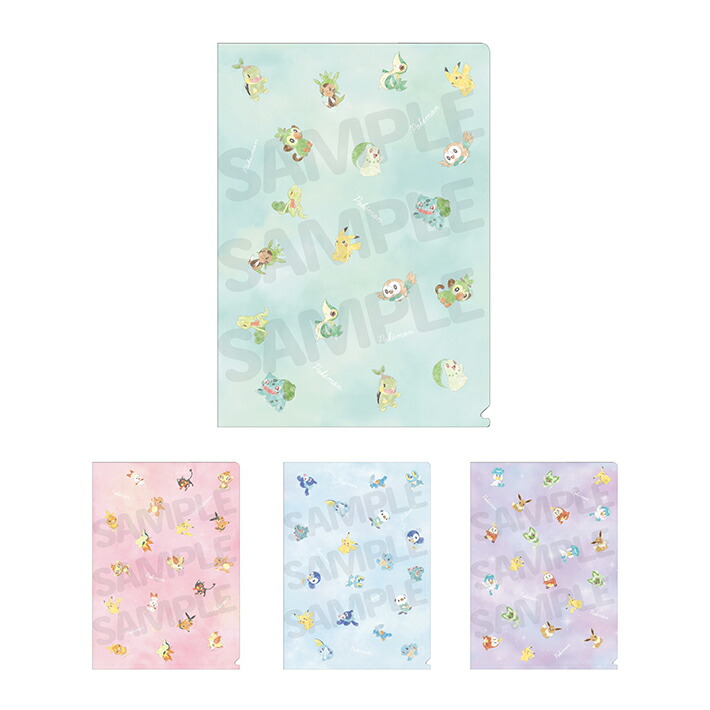 楽天市場】ポケモン クリアファイル A4 4柄 [M便 1/8] : ランドセルと