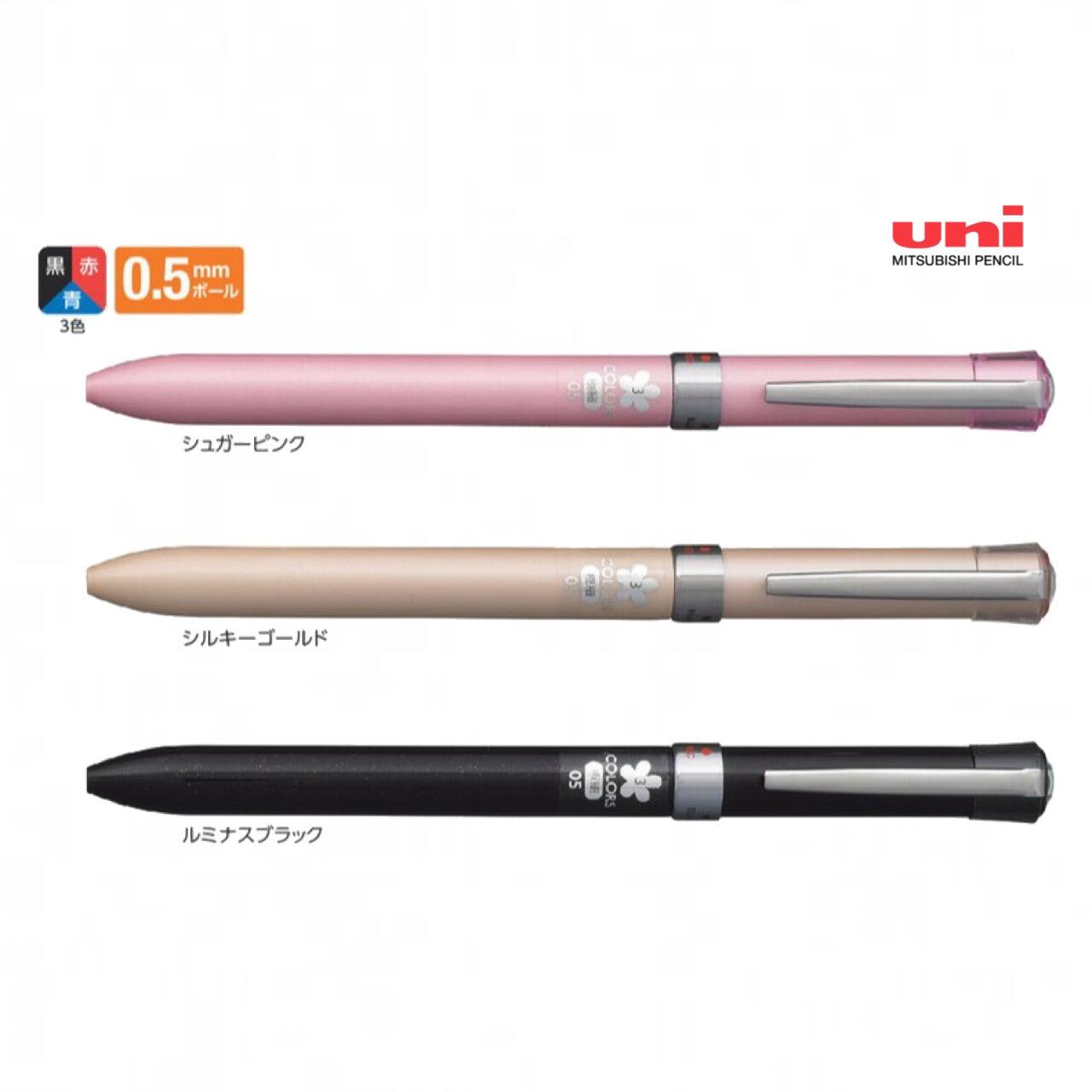 JETSTREAM プライム タッチインクライト 3色ボールペン 5本セット