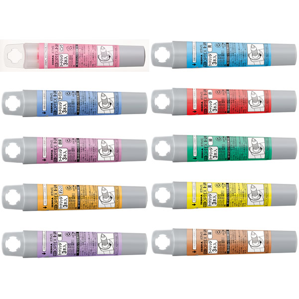 楽天市場】全10色！ゼブラ 蛍光オプテックス1・2用カートリッジ（3本入