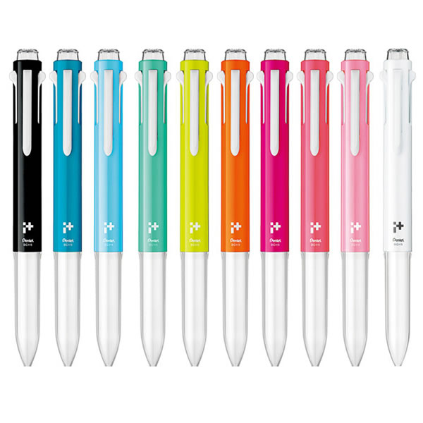 楽天市場】【全6色】ぺんてる／アイプラス 5本用ボディ i+ （BGH5