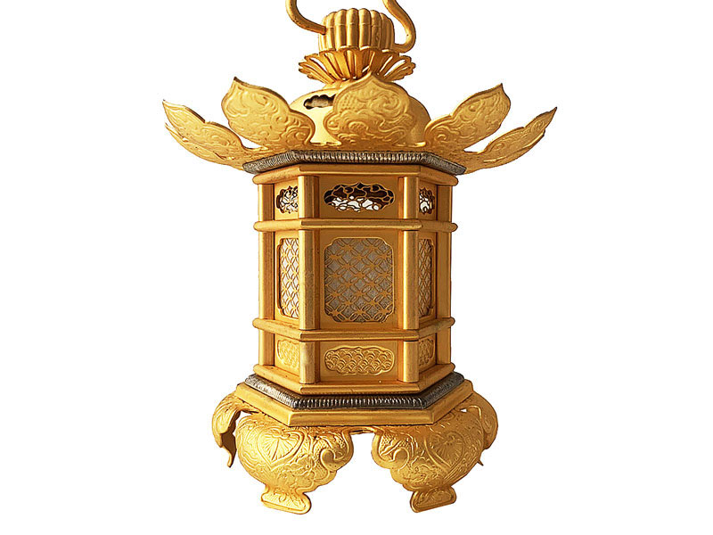 吊灯籠 真鍮組胴 2.5号 【公式通販】