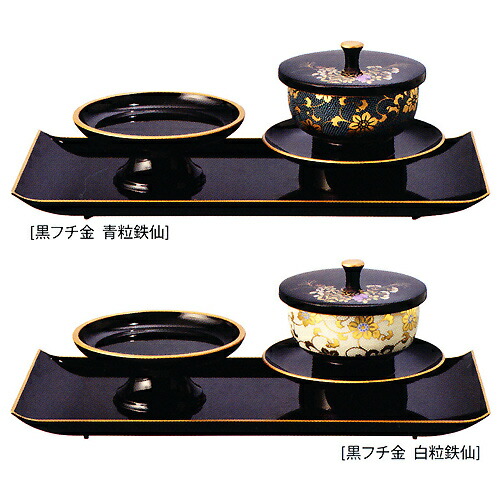 楽天市場】法要準備 湯呑 茶器（陶器製） | 鉄仙 お給仕セット 小4.2寸