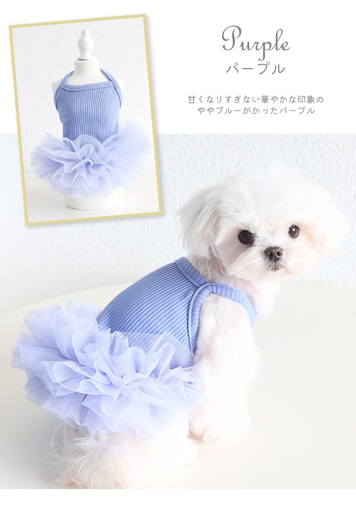 楽天市場】【新色追加】tutuワンピース 犬服 可愛い バレリーナ