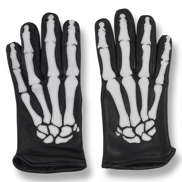 小物 Black eye patch Skelton gloves Black eye patch Skelton gloves