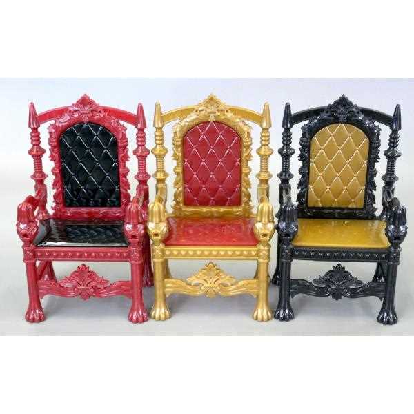 楽天市場】ミニチュア 玉座 5.3×7×高さ12cm ［色指定不可］ (100円