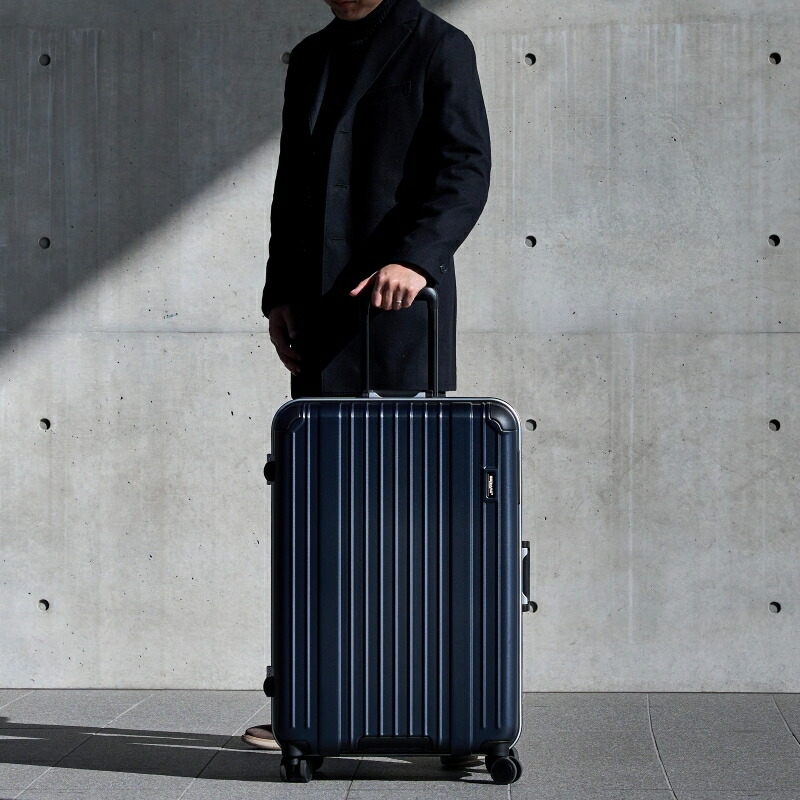 楽天市場】スーツケース Lサイズ 軽量 ストッパー付き BERMAS バーマス