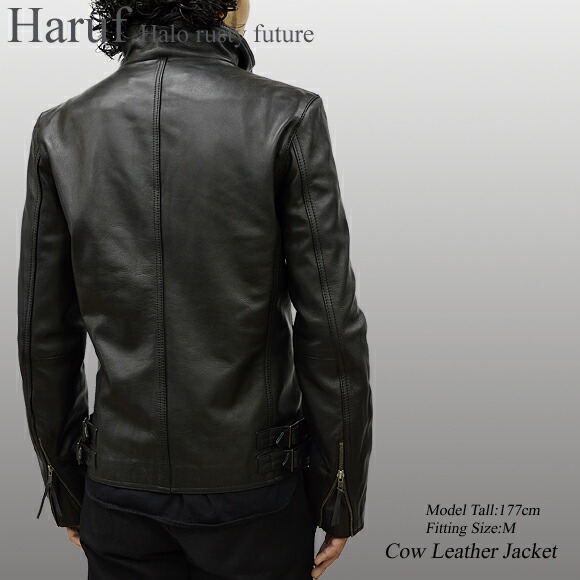 南海 黒 シングルライダースジャケット XL 南海 黒 シングル