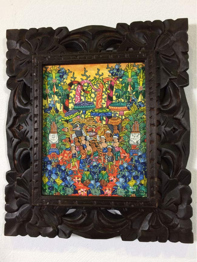 絵画バリ島 No.0300 絵画バリ島 No.0300 絵画バリ島 No.0300