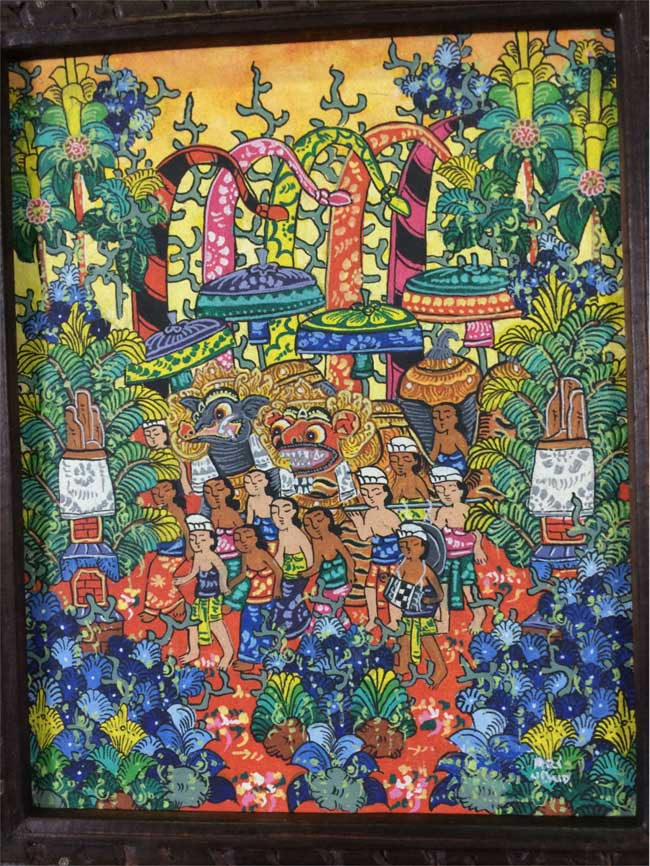 絵画バリ島 No.0300 絵画バリ島 No.0300 絵画バリ島 No.0300