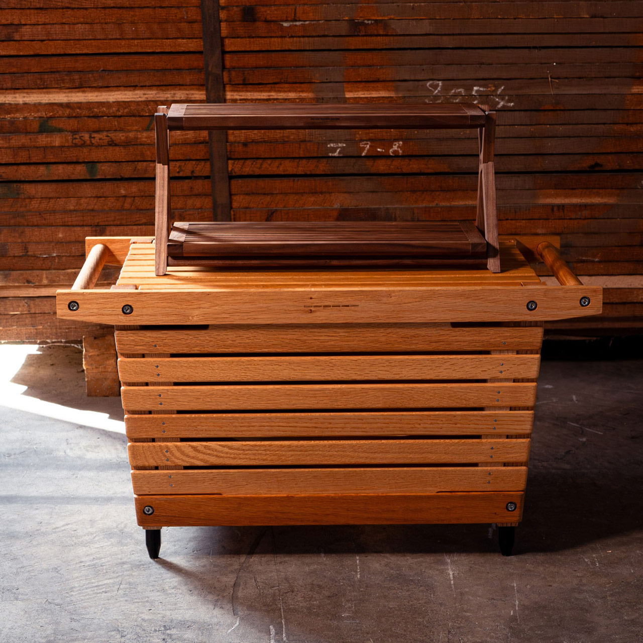 楽天市場】IKIKI イキキ フォールディングミニラック オーク