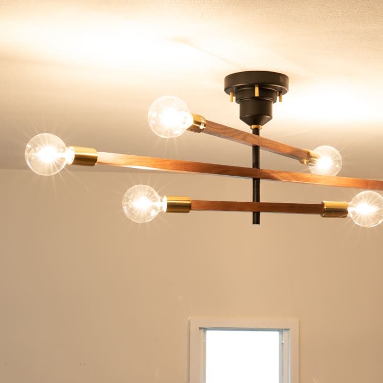 楽天市場】シーリングライト 6灯アストル バウム Astre baum インター