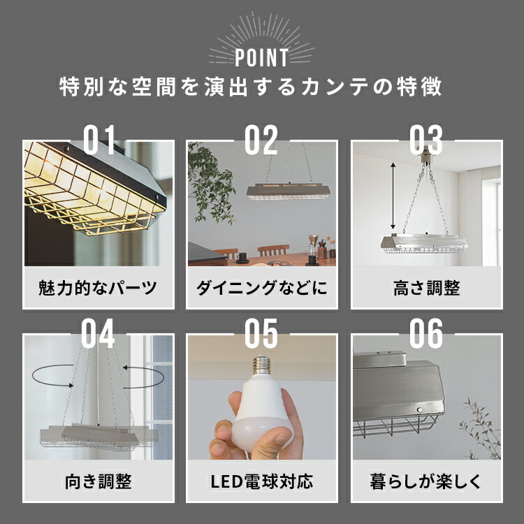 楽天市場】ペンダントライト 4灯 カンテ Belled 北欧 おしゃれ照明