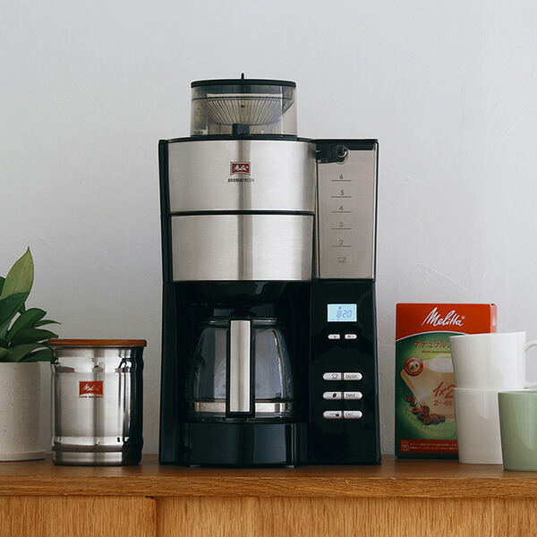 楽天市場】【送料無料】メリタ 全自動コーヒーメーカーアロマ