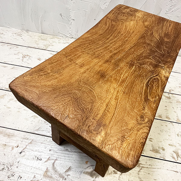 楽天市場】アジアン家具 スツール ウッド イス いす 椅子 角椅子