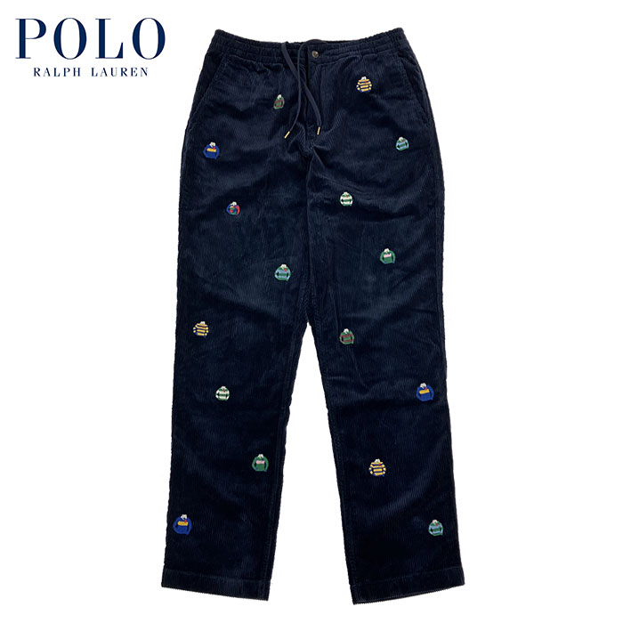 Polo Ralph Lauren 太畝コーデュロイパンツ 濃紺 34/34 90年代 Polo by