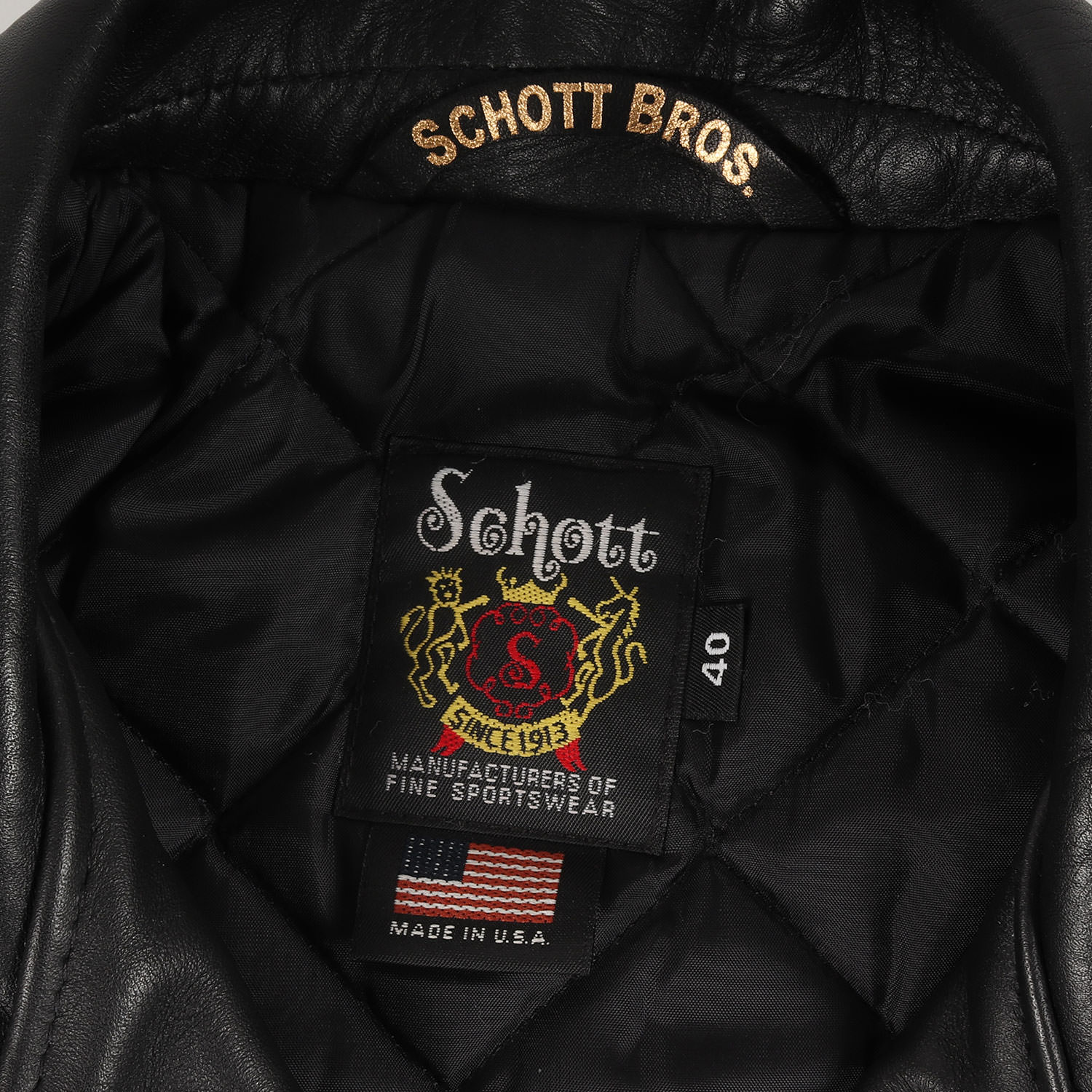 楽天市場】Schott ショット ジャケット サイズ:40(L) 舶来堂 別注 ワン