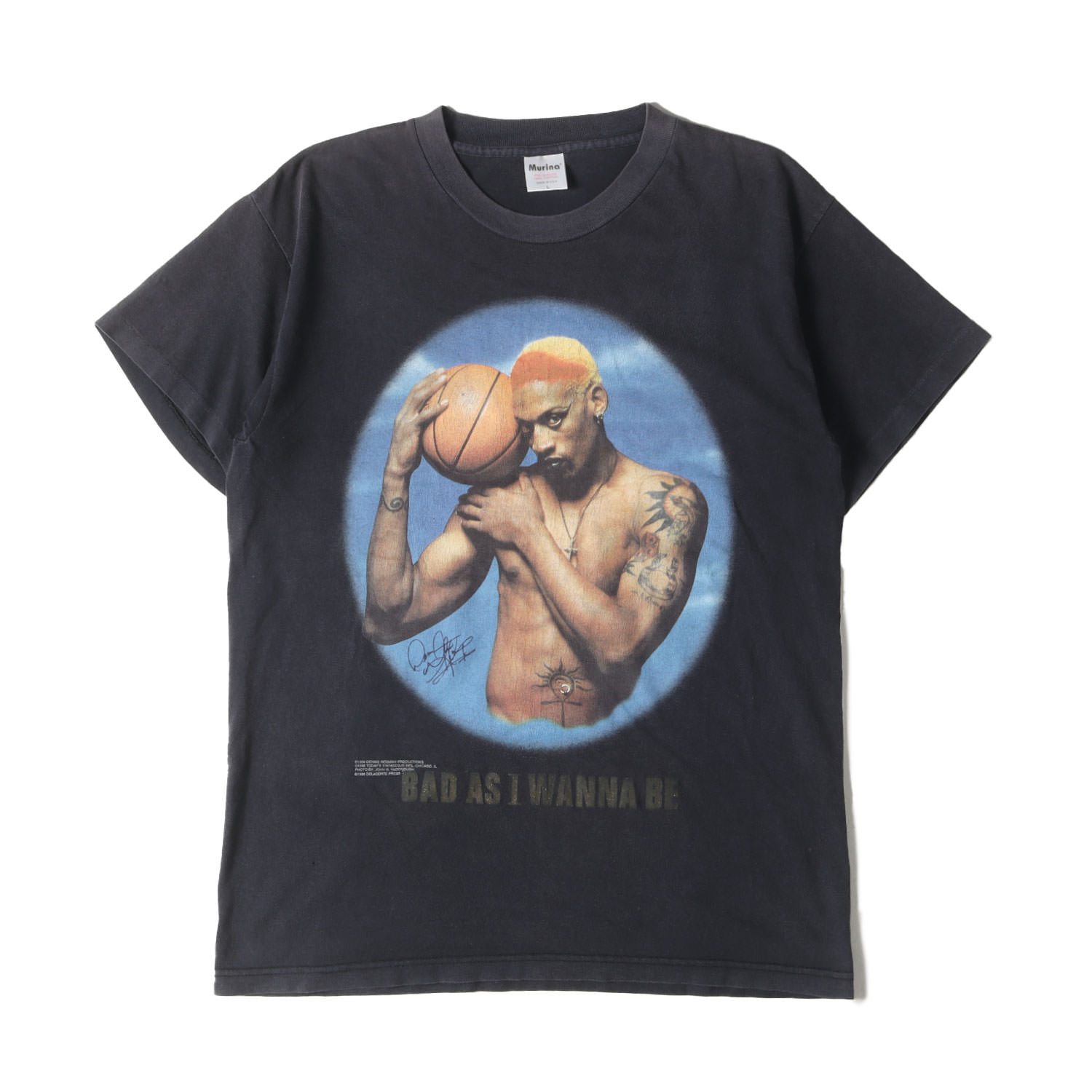 楽天市場】90s Rodman Dennis デニス・ロッドマン クルーネックTシャツ