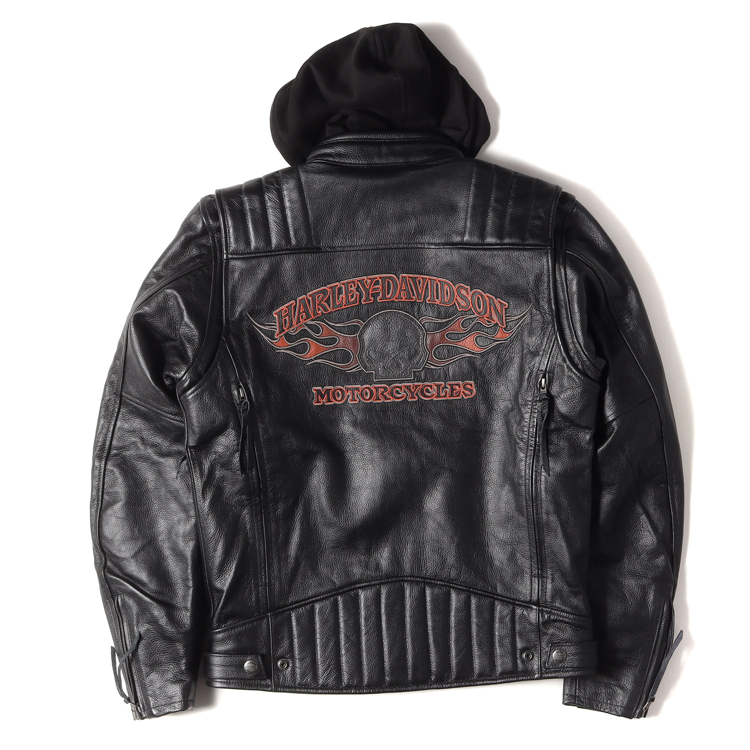 HARLEY DAVIDSON 高品質 ハーレーダビッドソンライダースジャケット 本