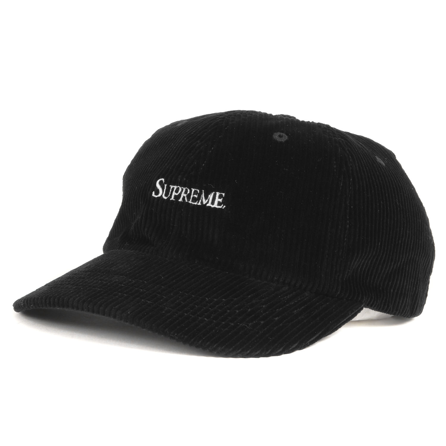 Supreme コーデュロイキャップ 黒 Supreme コーデュロイキャップ 黒
