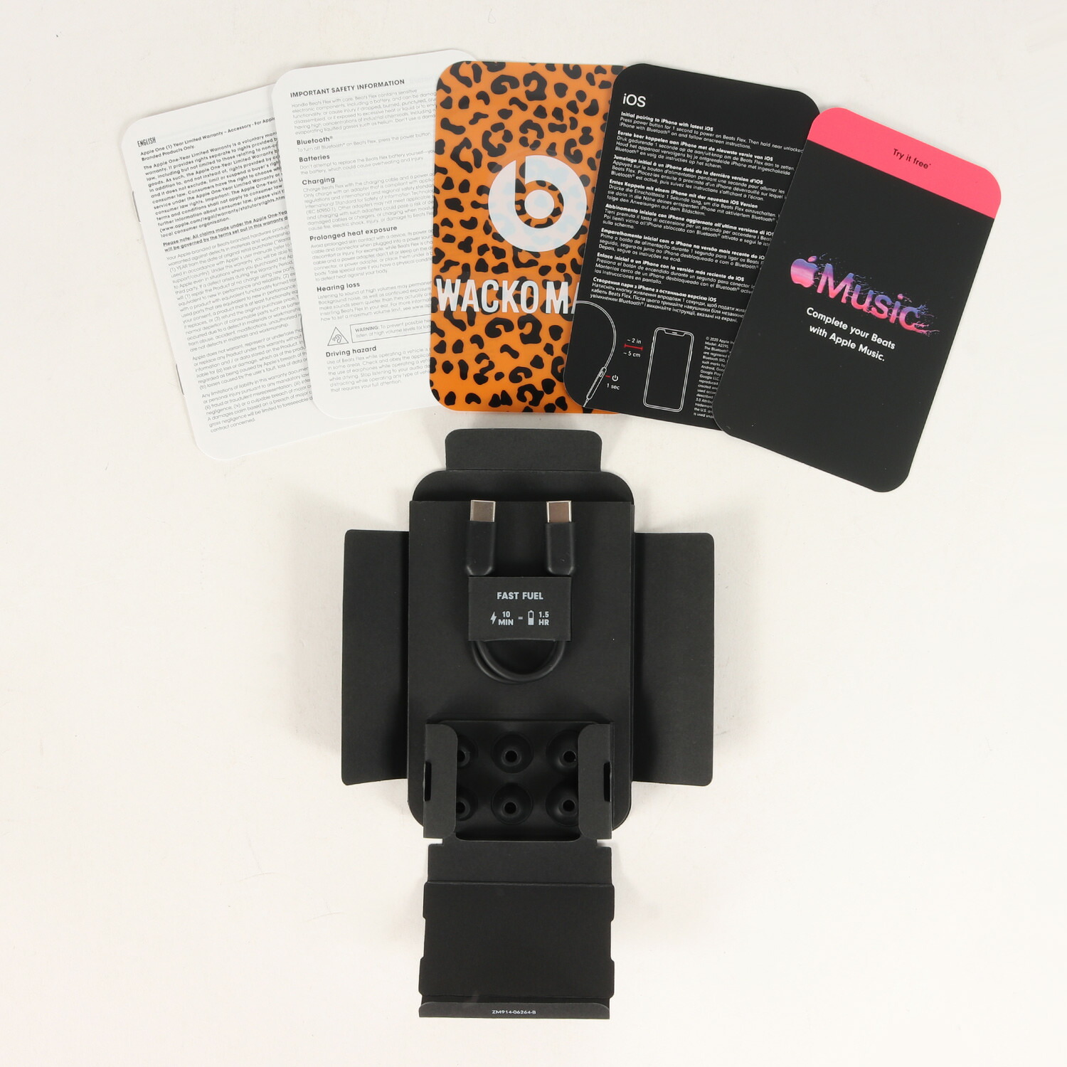 WACKO MARIA ヒョウ柄 ワイヤレスヘッドホン WACKO MARIA ヒョウ柄