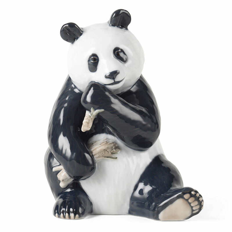 楽天市場】ロイヤル コペンハーゲン フィギュリン パンダ イーティング