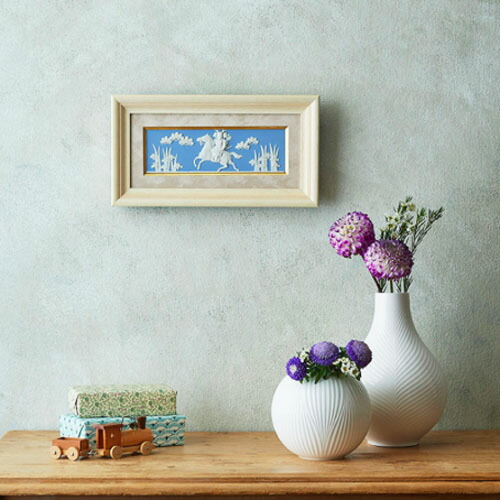 ウェッジウッド ジャスパー グリーン 陶板 プラーク ウェッジウッド