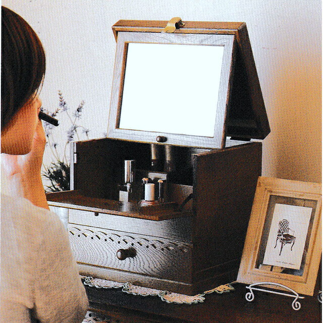 楽天市場】パリの雑貨屋 メイクボックス FG-266 / コスメティック