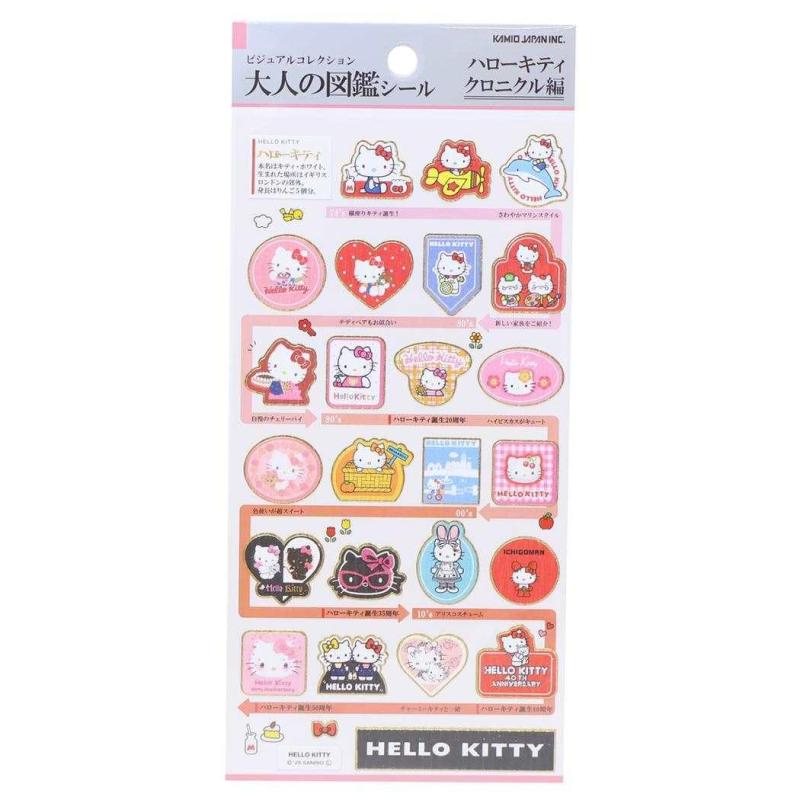 楽天市場】大人の図鑑シール サンリオの通販